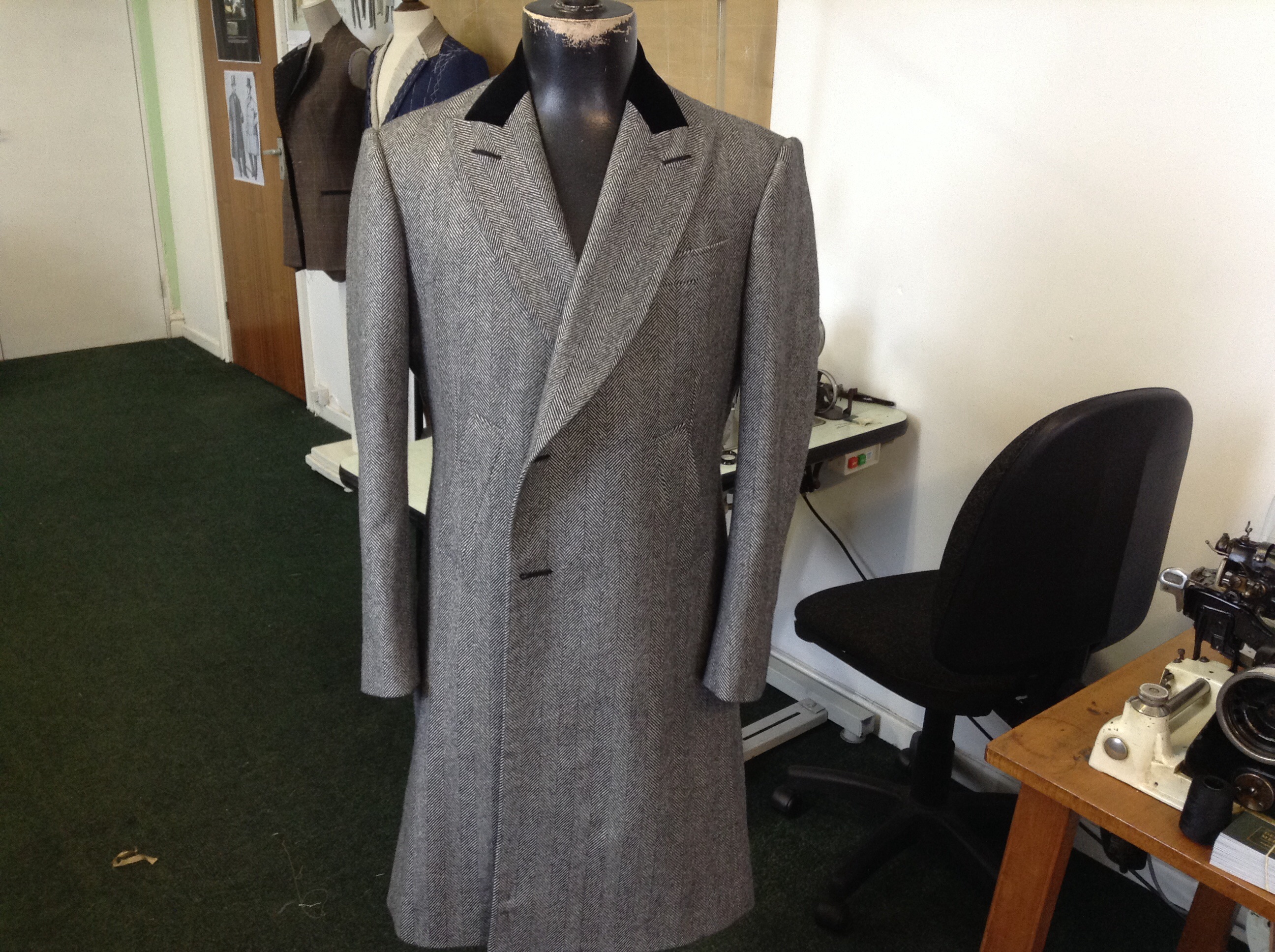 Overcoat, Bespoke Suits, MTM Suits All Hand Made In The UK