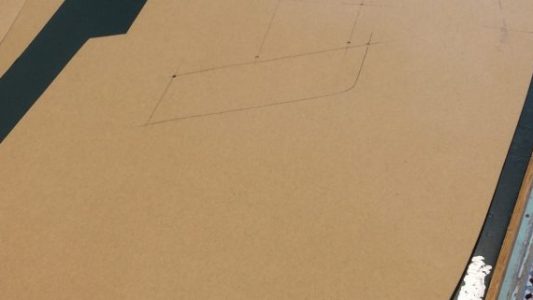 A clients pattern I have hand drafted.